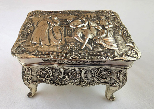 Japanese silverplate jewelry - silverplate,