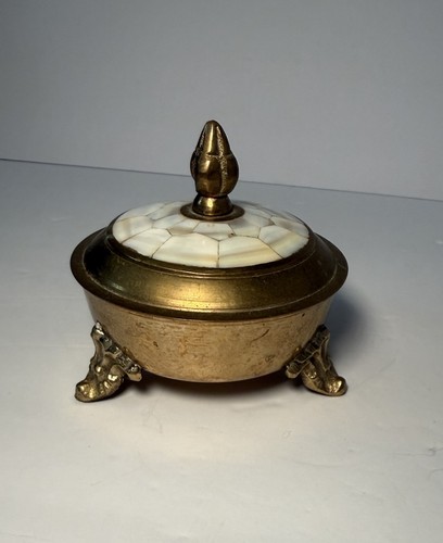 Vintage brass mother - brass, &
